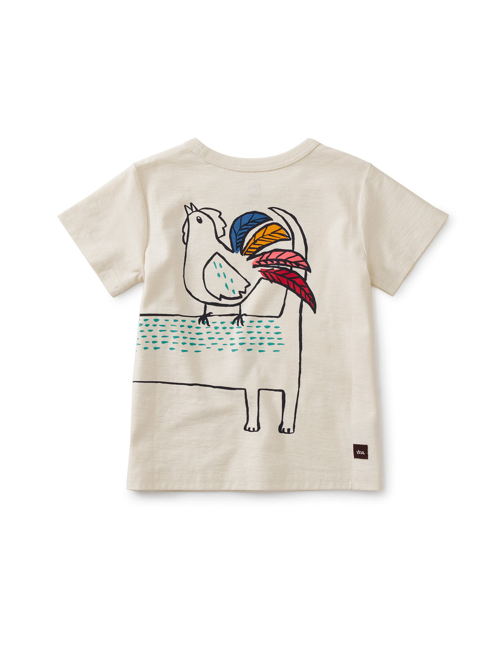 Dog & Rooster Baby Graphic Tee