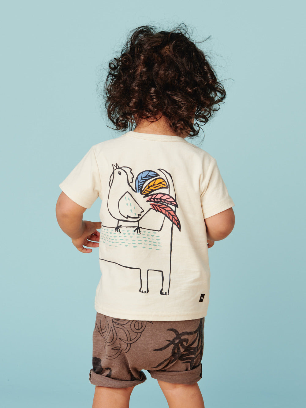 Dog & Rooster Baby Graphic Tee