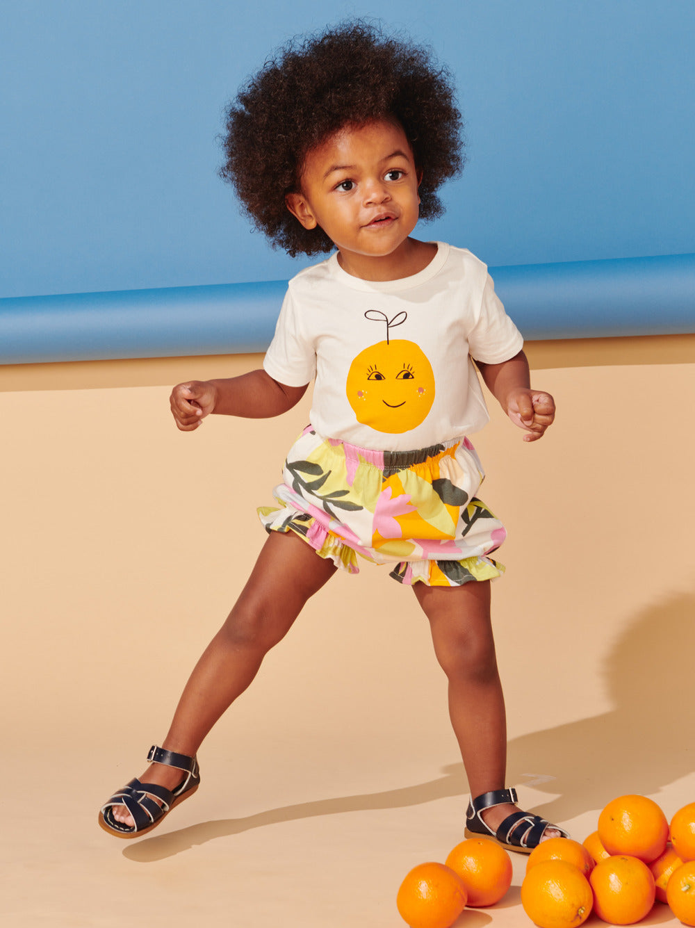 Oasis Floral Flutter Baby Bloomers
