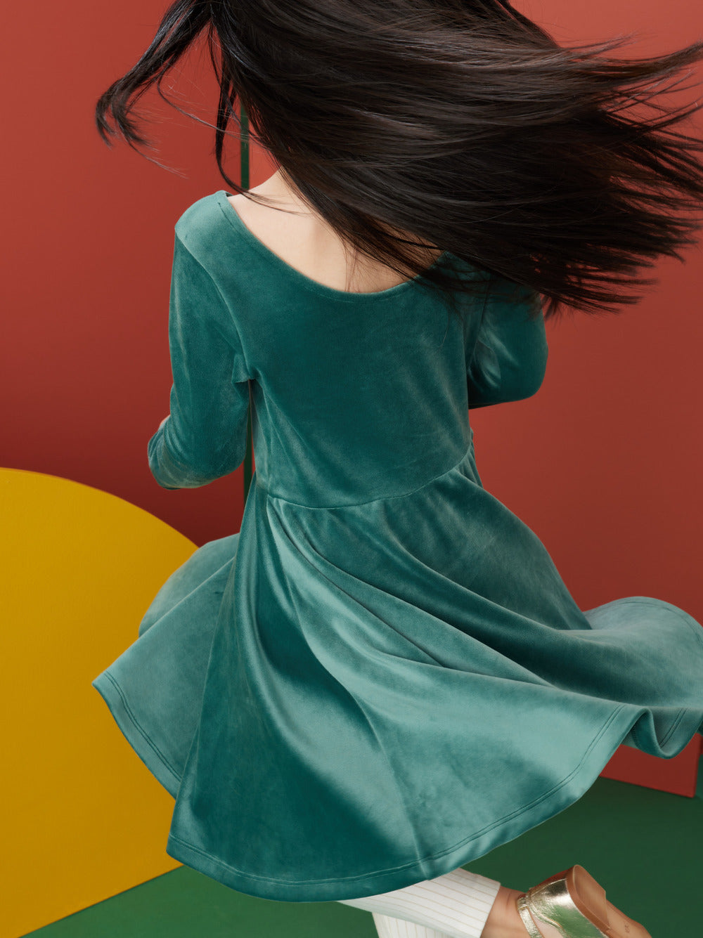 Jungle Velour Ballet Dress