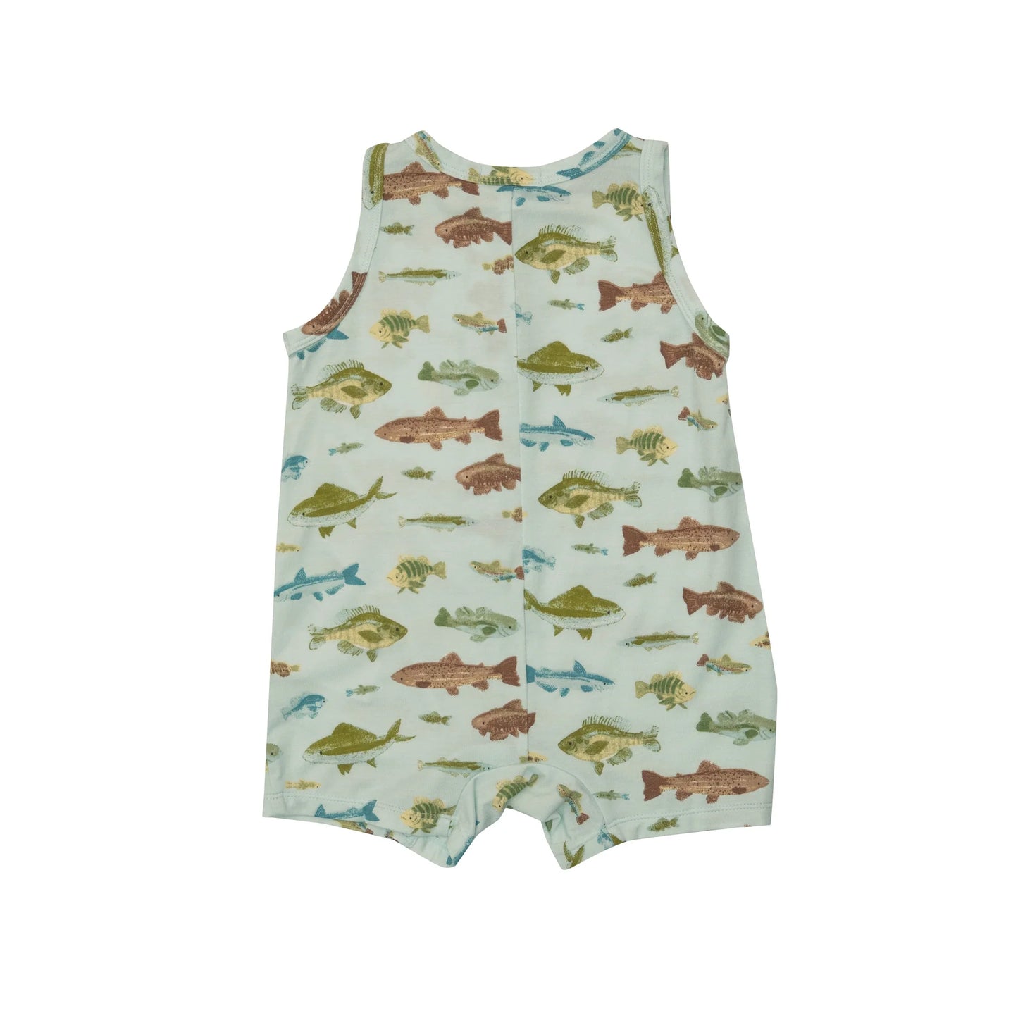 Freshwater Fish Shortie Romper