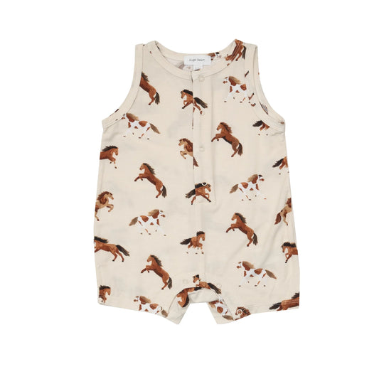 Horses Shortie Romper