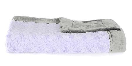 Saranoni Lush Swirl Receiving Blanket - Lavender