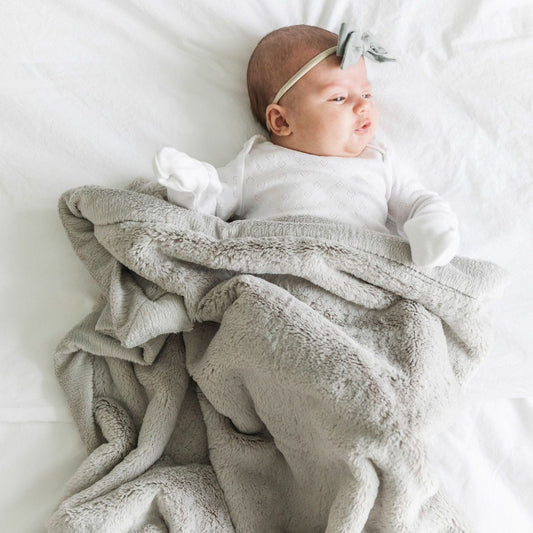 Feather Lush Receiving Blanket