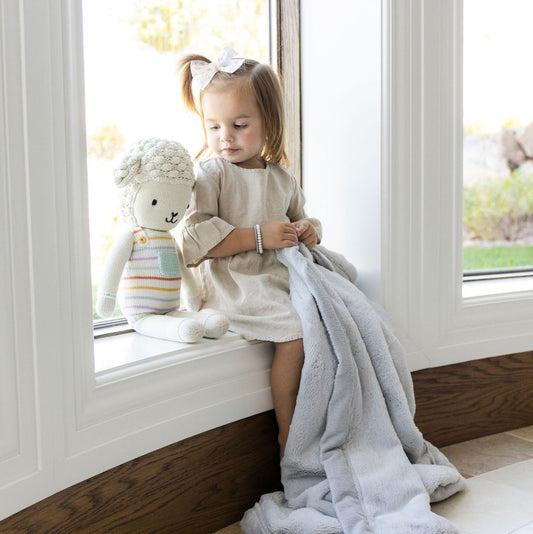 Mist Lush Receiving Blanket - Saranoni