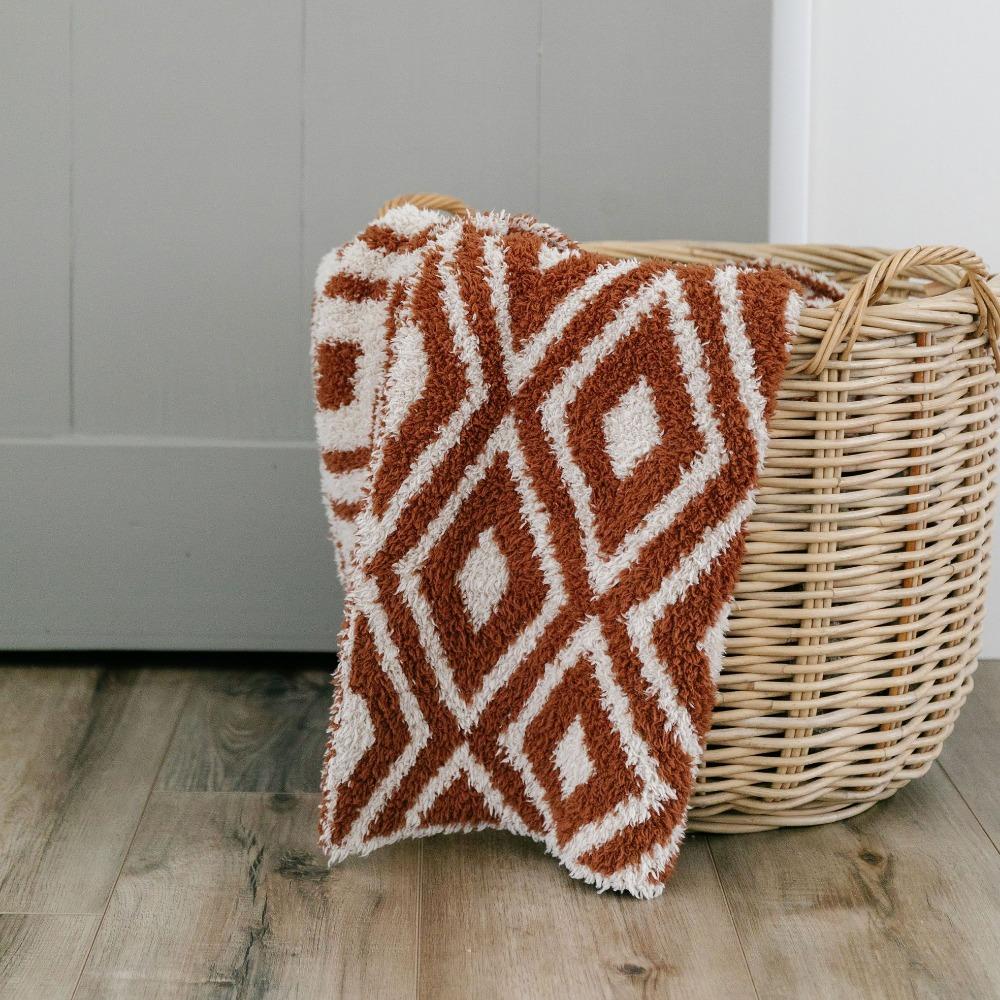 Khmer Double-Layer Bamboni Receiving Blanket - Saranoni