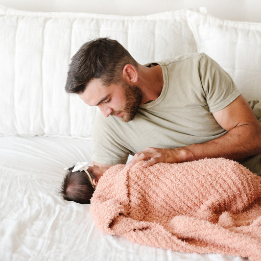 Sun-Kissed Ribbed Bamboni Toddler Blanket