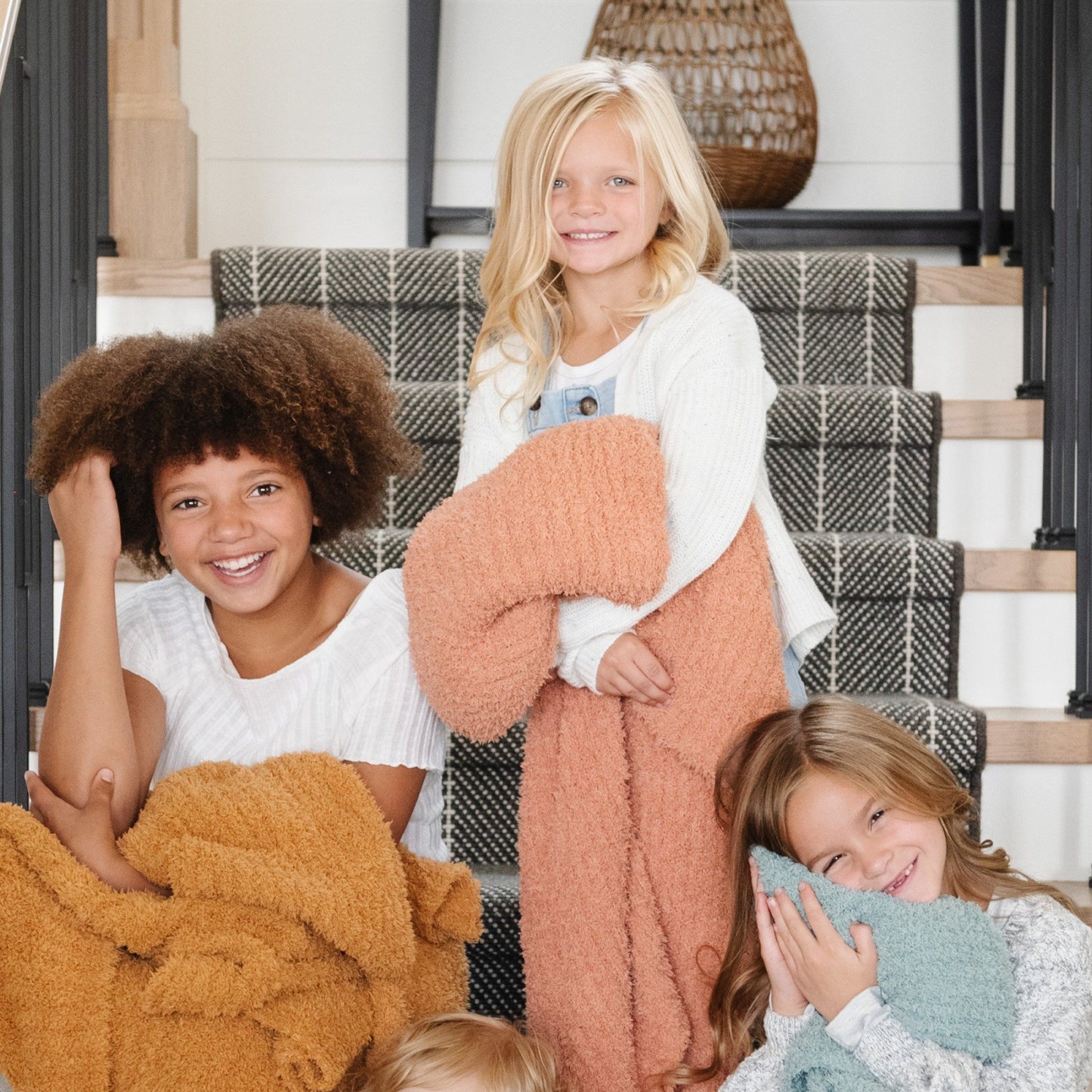 Sun-Kissed Ribbed Bamboni Toddler Blanket