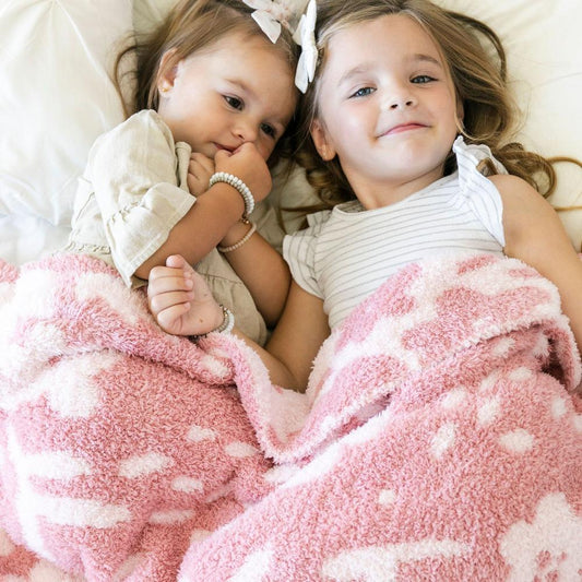 Petal Double-Layer Bamboni Toddler Blanket - Saranoni