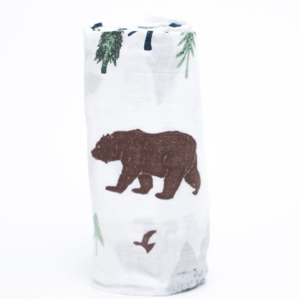 Saranoni Bamboo Rayon Muslin Swaddle - Yosemite