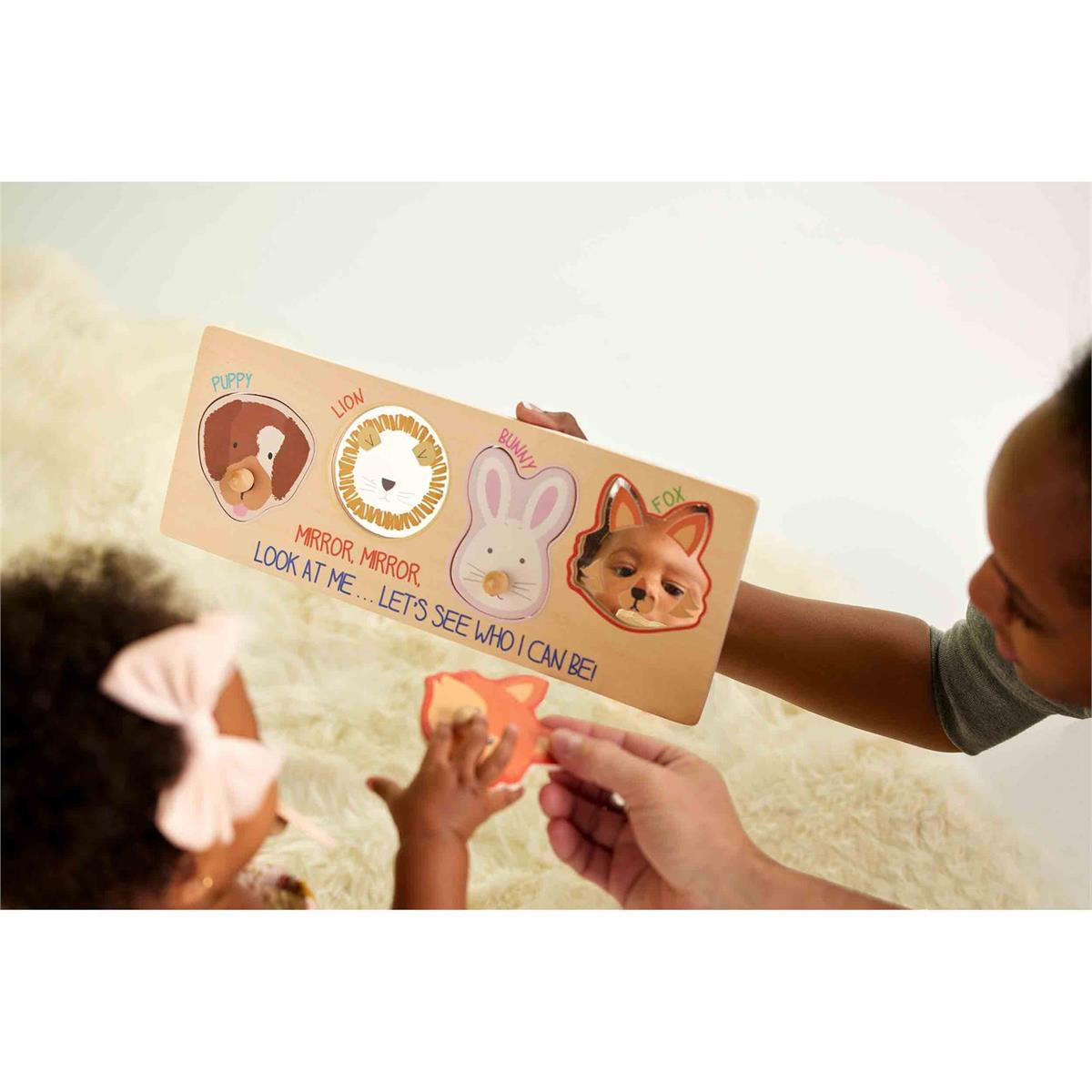 Peek-A-Boo Filter Wooden Puzzle