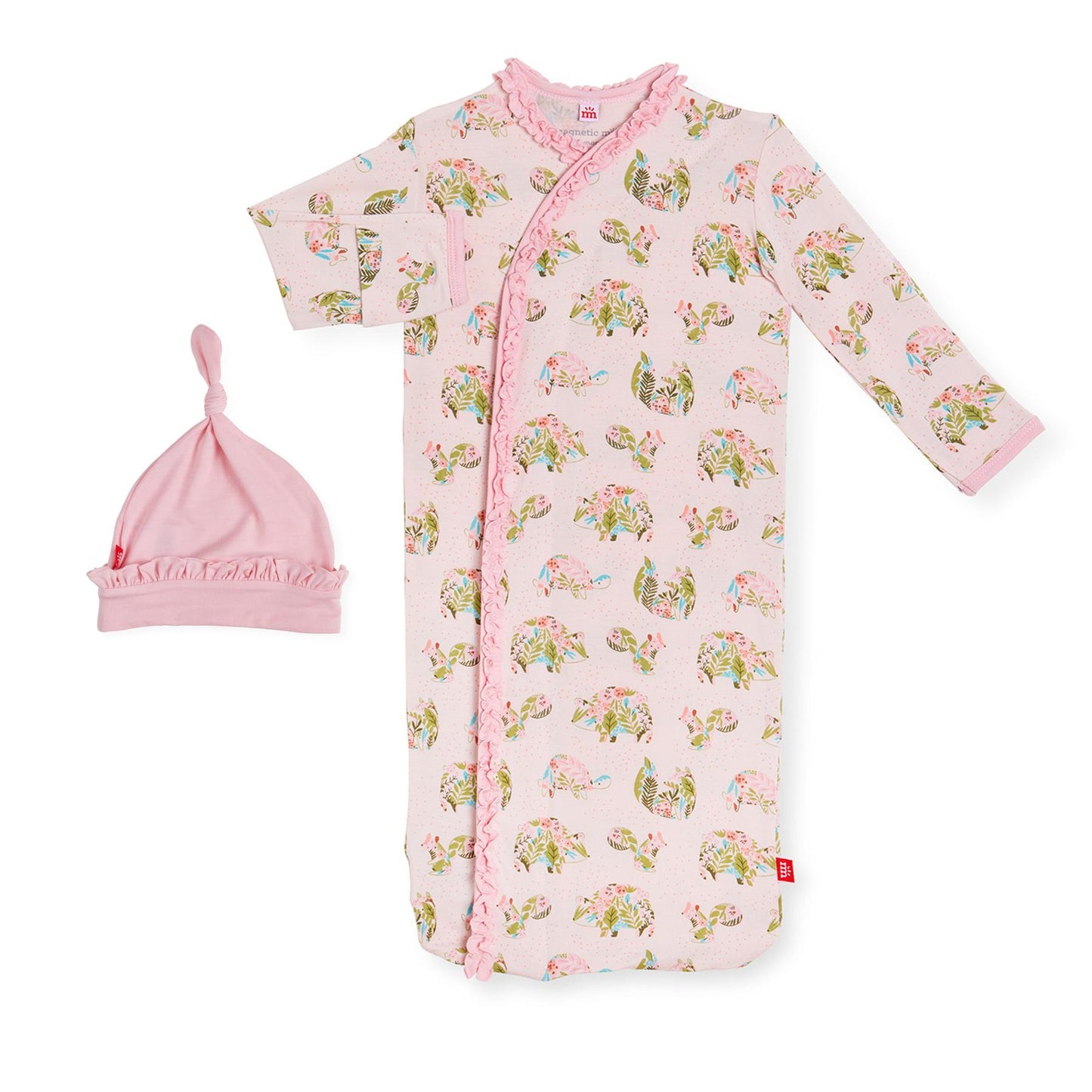 Modal Magnetic Sack Gown & Hat - Eden