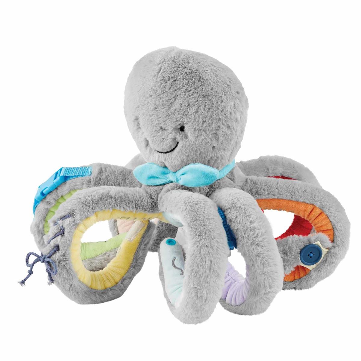Grey Octivity Plush Pal