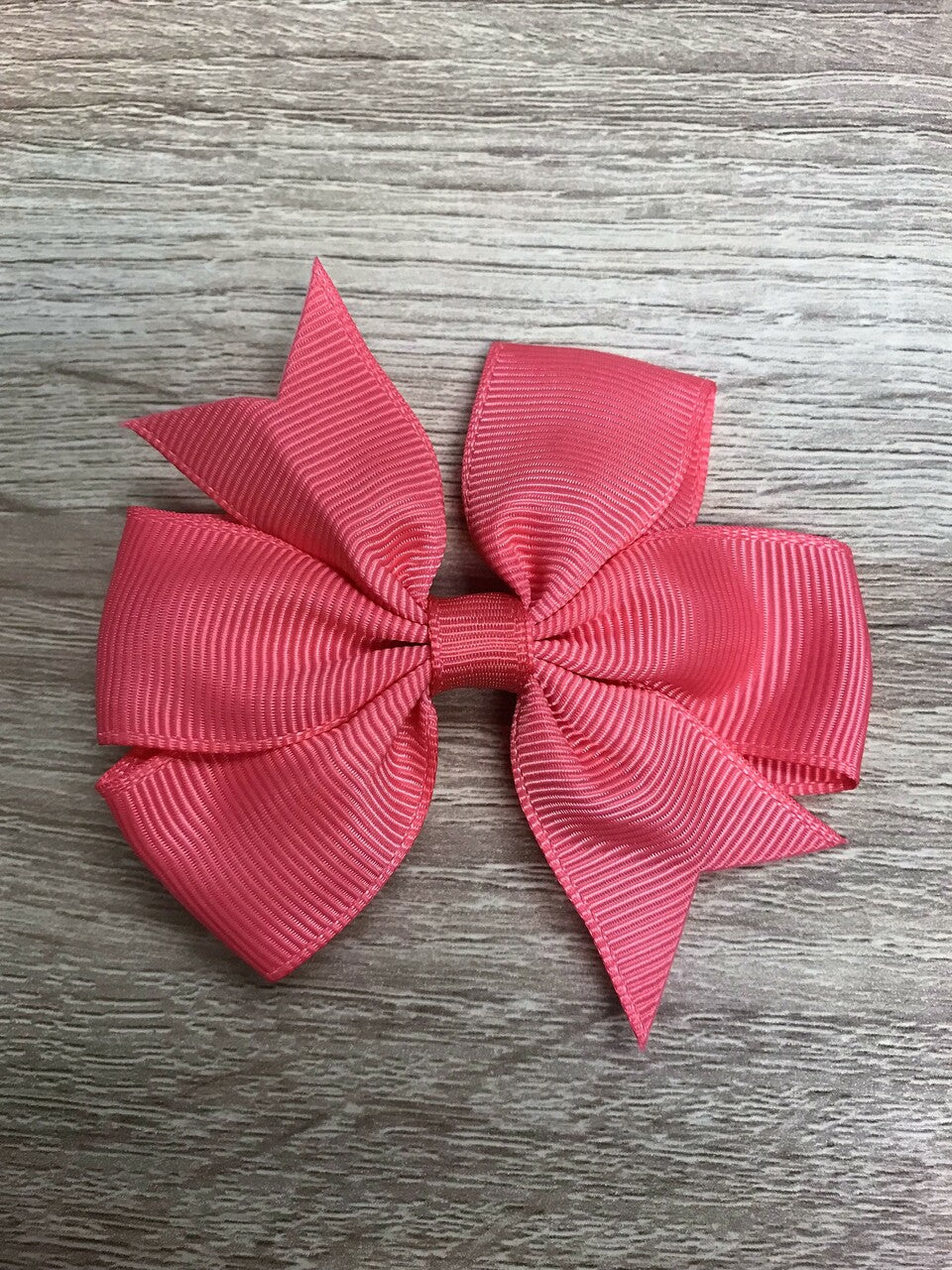 Solid Colored Pinwheel Hair Bows