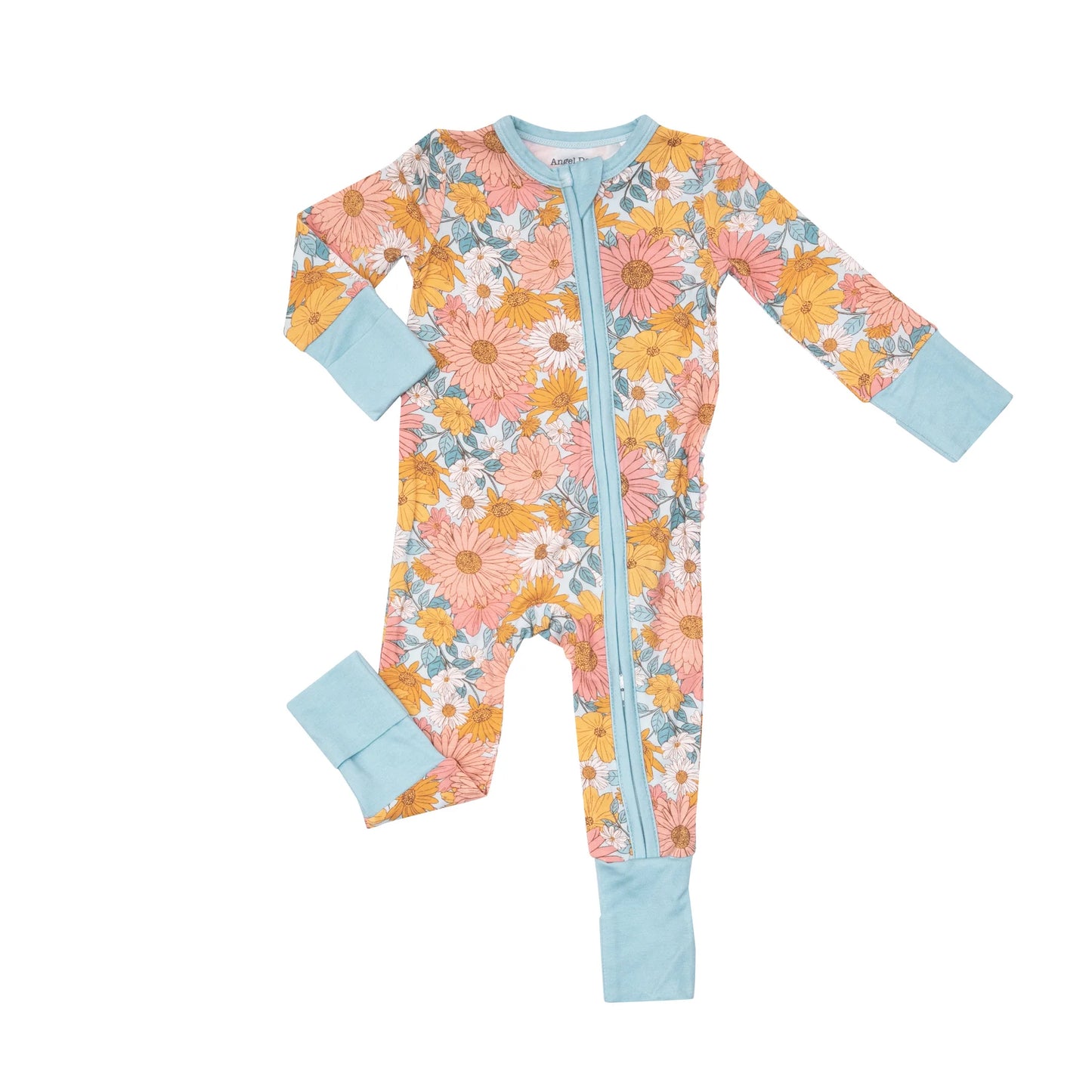 Groovy Garden 2-way Zipper Romper