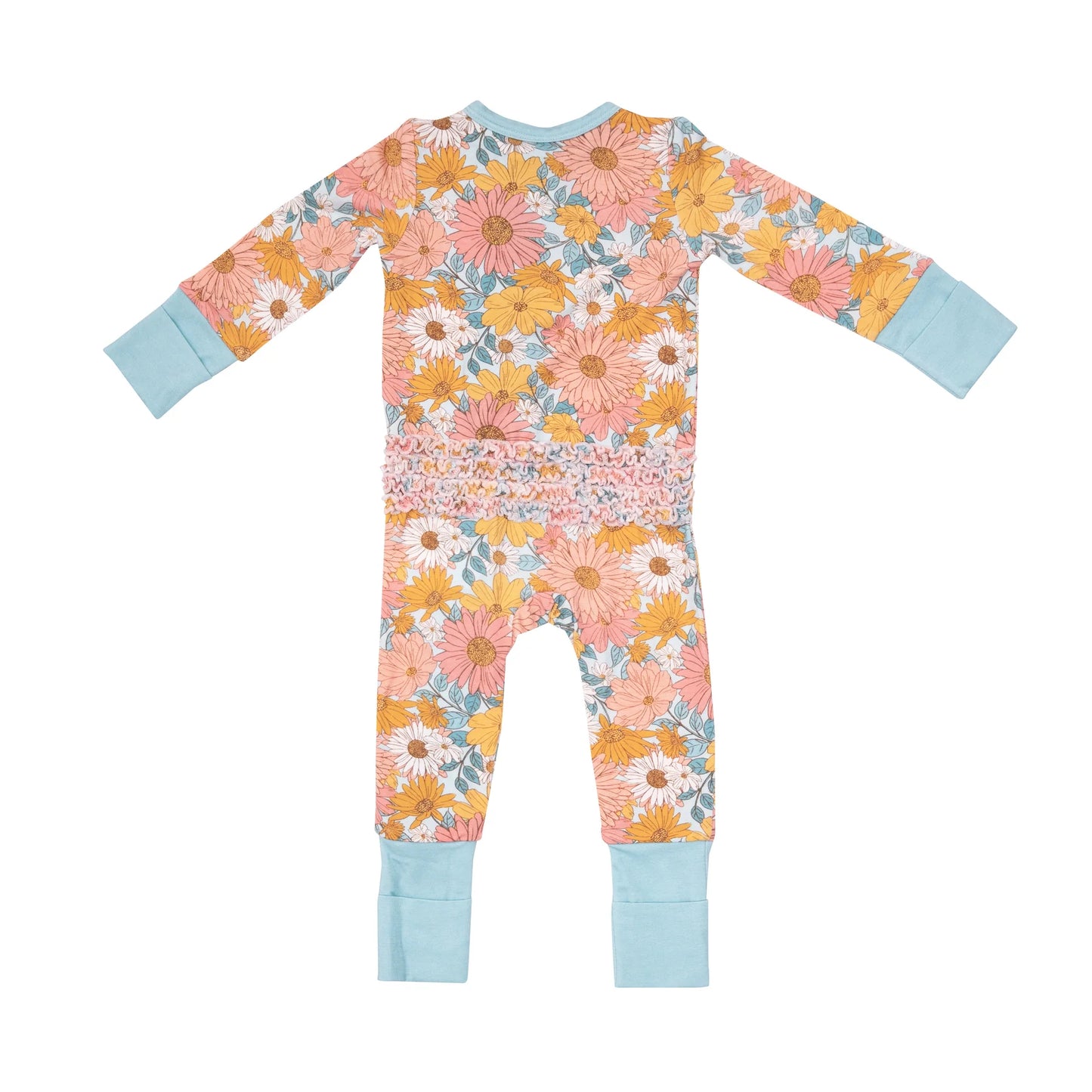 Groovy Garden 2-way Zipper Romper
