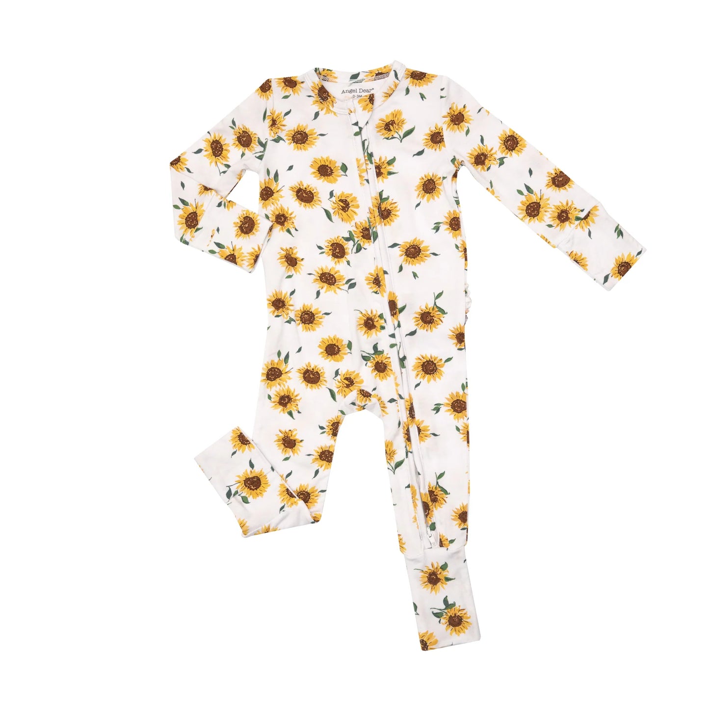 Sunflower Ditsy 2-way Zipper Romper