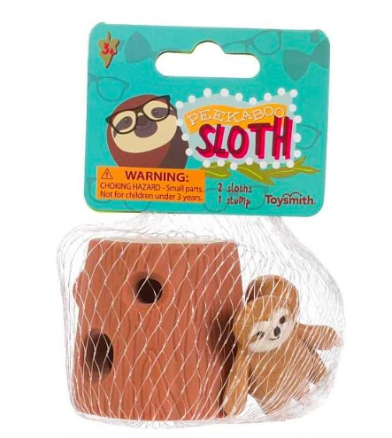 Peekaboo Sloth Squishy Fidget Toy
