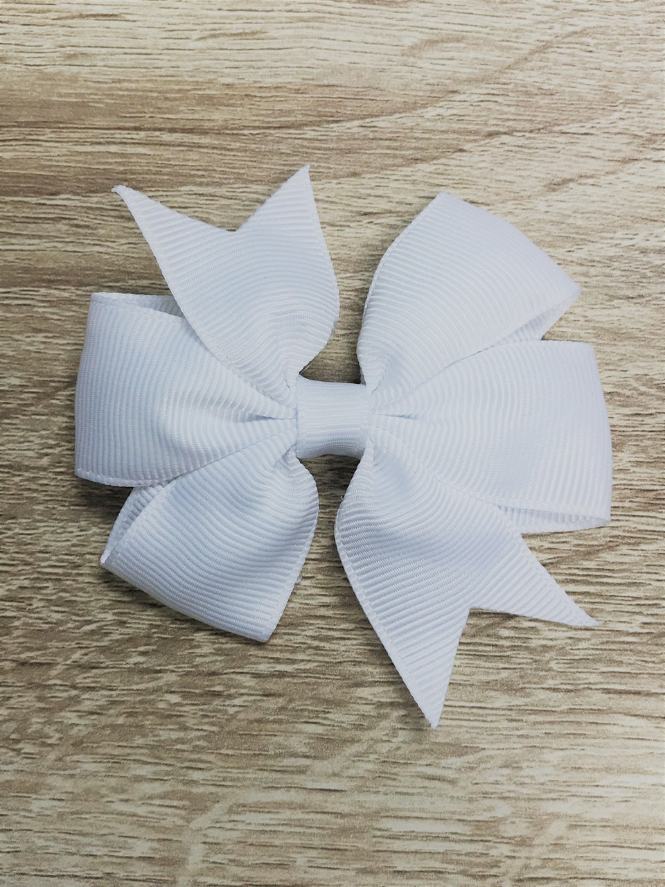 Solid Colored Pinwheel Hair Bows