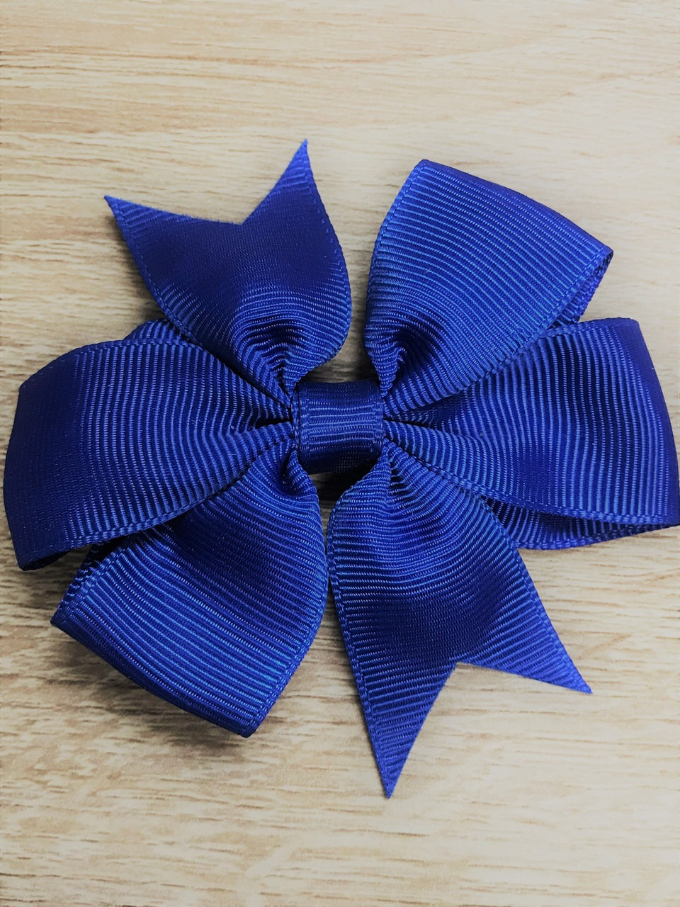 Solid Colored Pinwheel Hair Bows