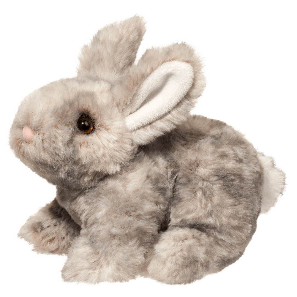 Tyler Gray Bunny (Small) - Douglas Toys – Wiggles & Giggles Stillwater