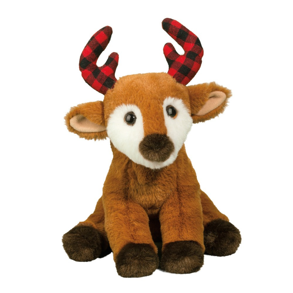 Plaid Reindeer - Douglas Toys
