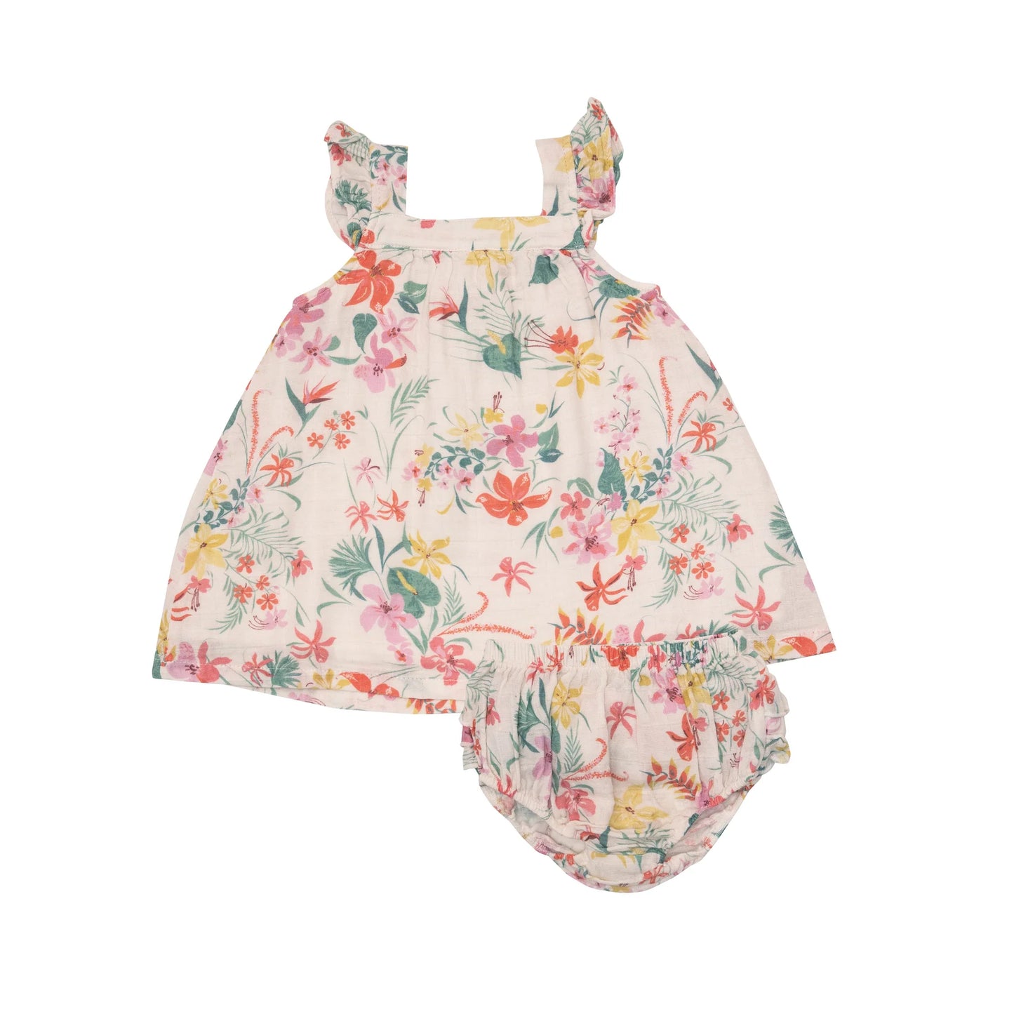 Leilani Floral Sundress & Diaper Cover
