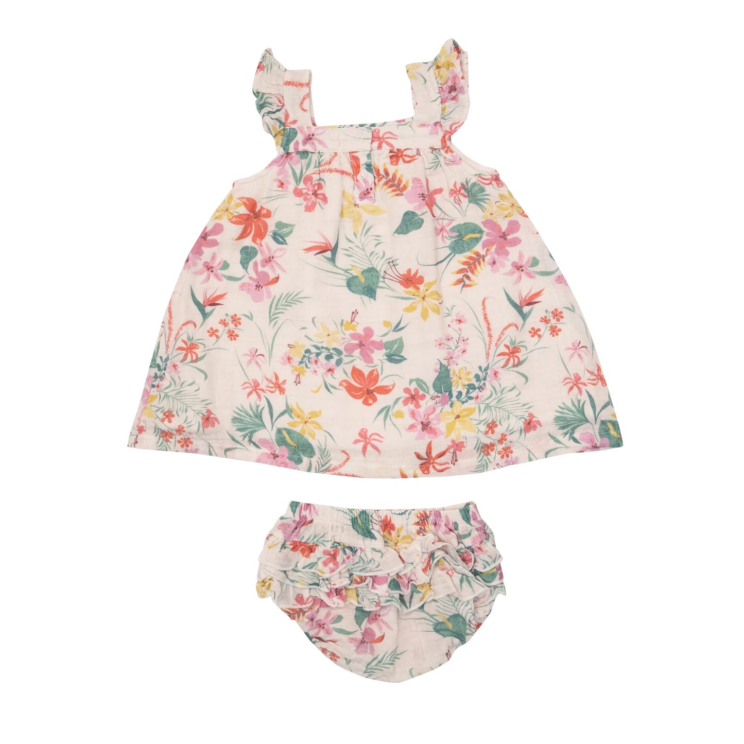 Leilani Floral Sundress & Diaper Cover