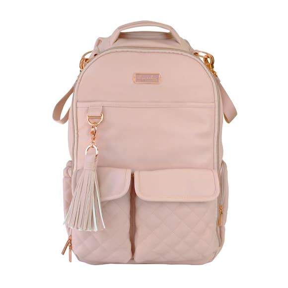 Itzy Ritzy Boss Backpack Diaper Bag - Blush Crush