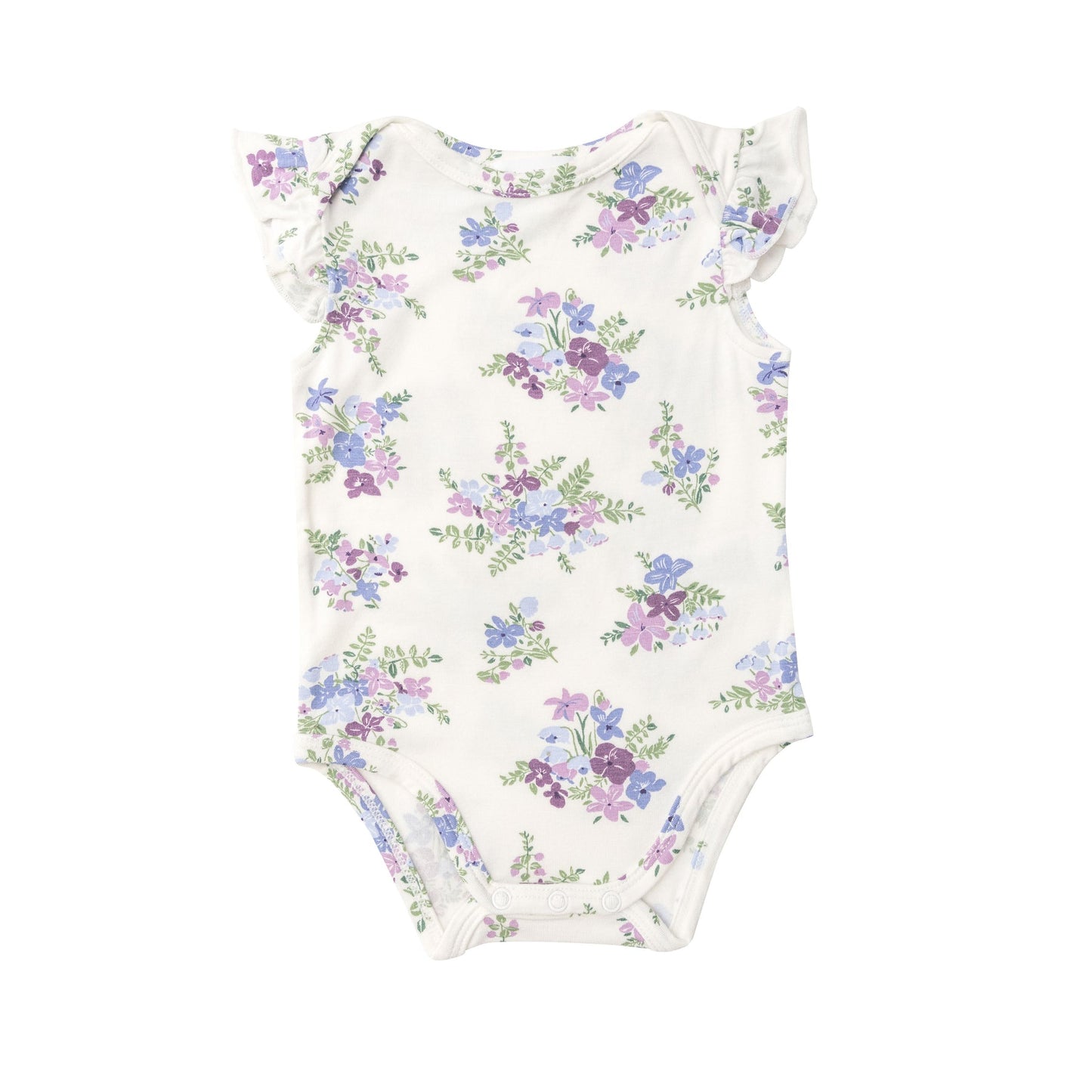 Lily of the Valley/Lavender Herb High Waisted Short Set