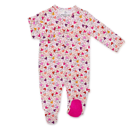 Heart to Heart Modal Magnetic Footie