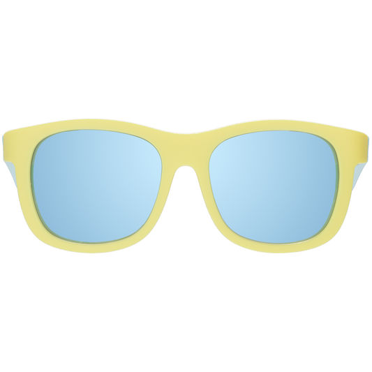 So Retro Two-Tone Navigator Sunglasses