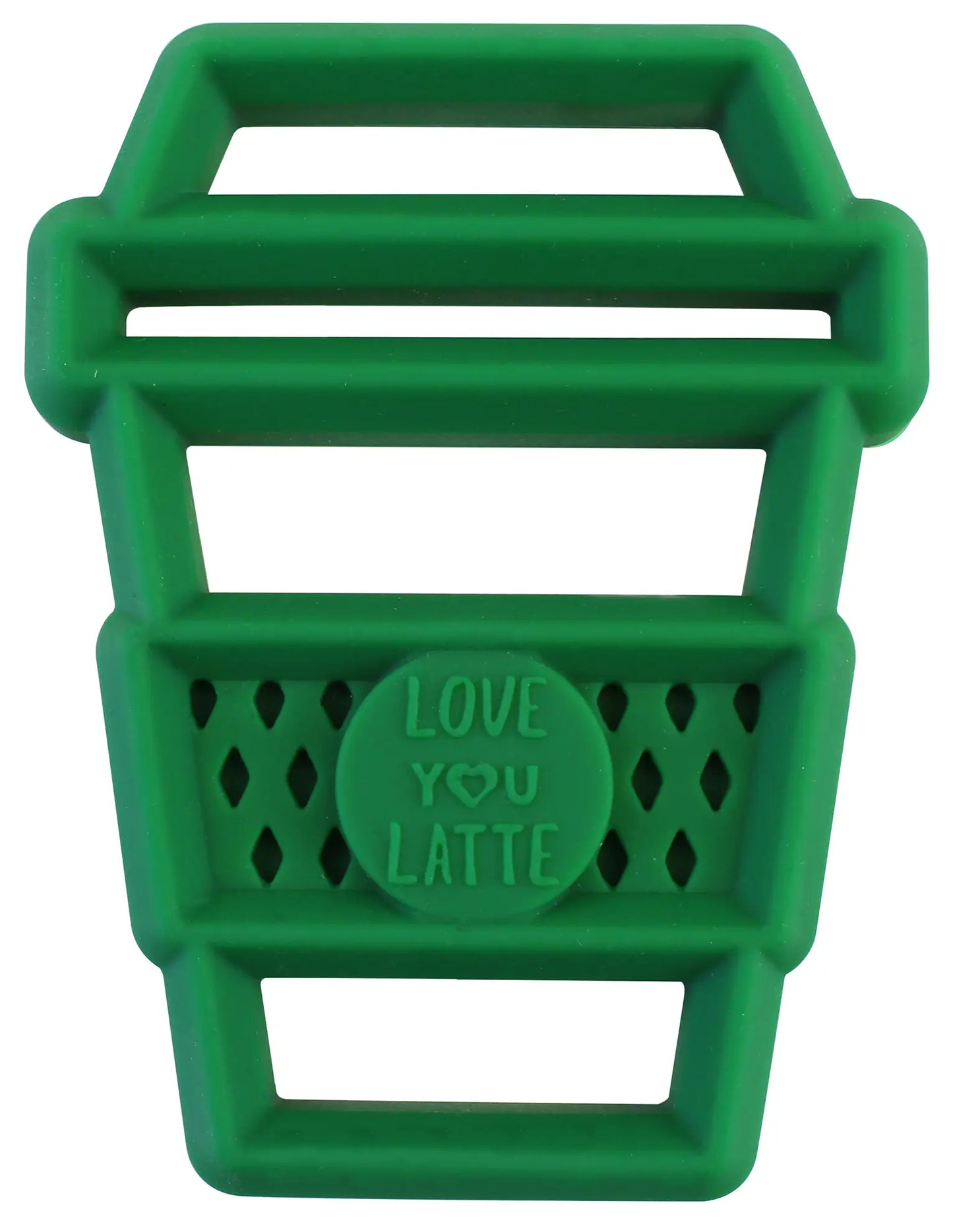 Chew Crew Silicone Baby Teether - Latte