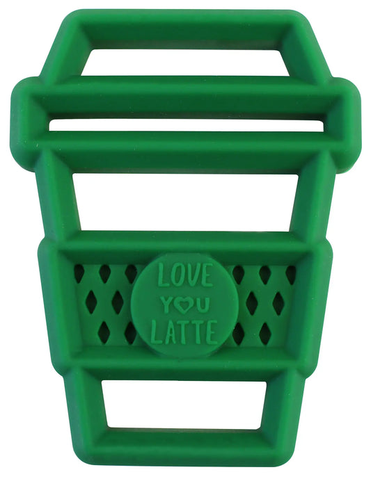 Chew Crew Silicone Baby Teether - Latte