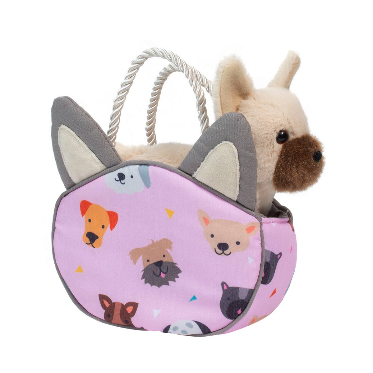 Puppy Pawty Sak with French Bulldog - Douglas Toys