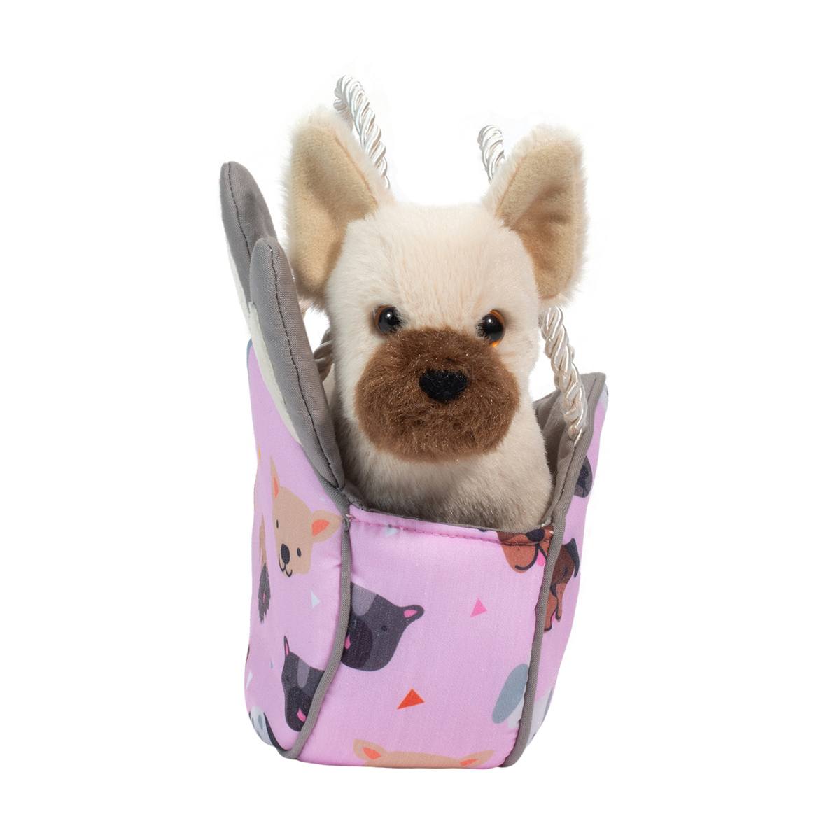 Puppy Pawty Sak with French Bulldog - Douglas Toys
