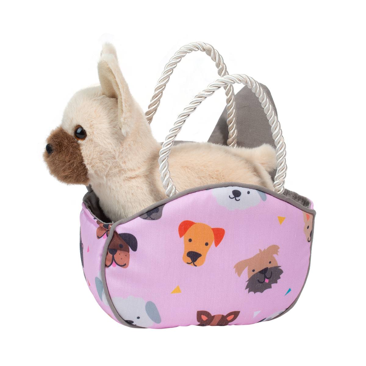 Puppy Pawty Sak with French Bulldog - Douglas Toys
