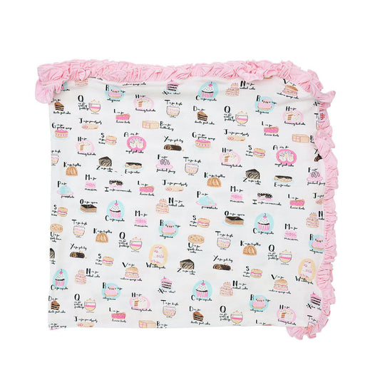 Cake My Day Modal Swaddle Blanket