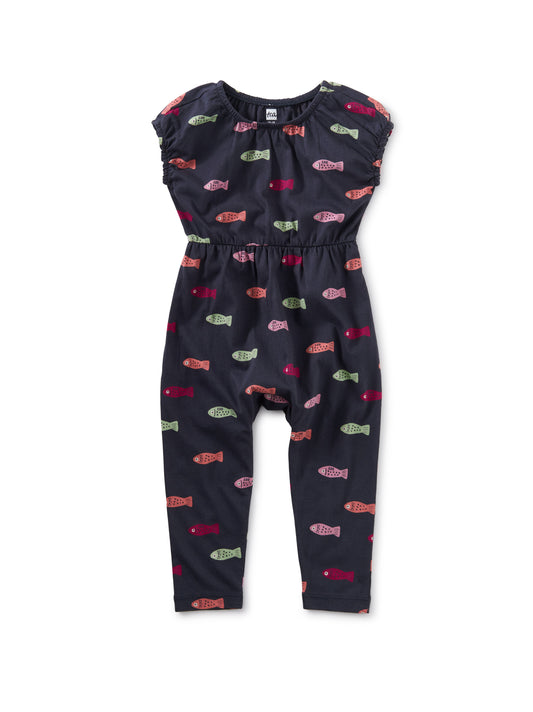 Swedish Fish Envelope Back Romper