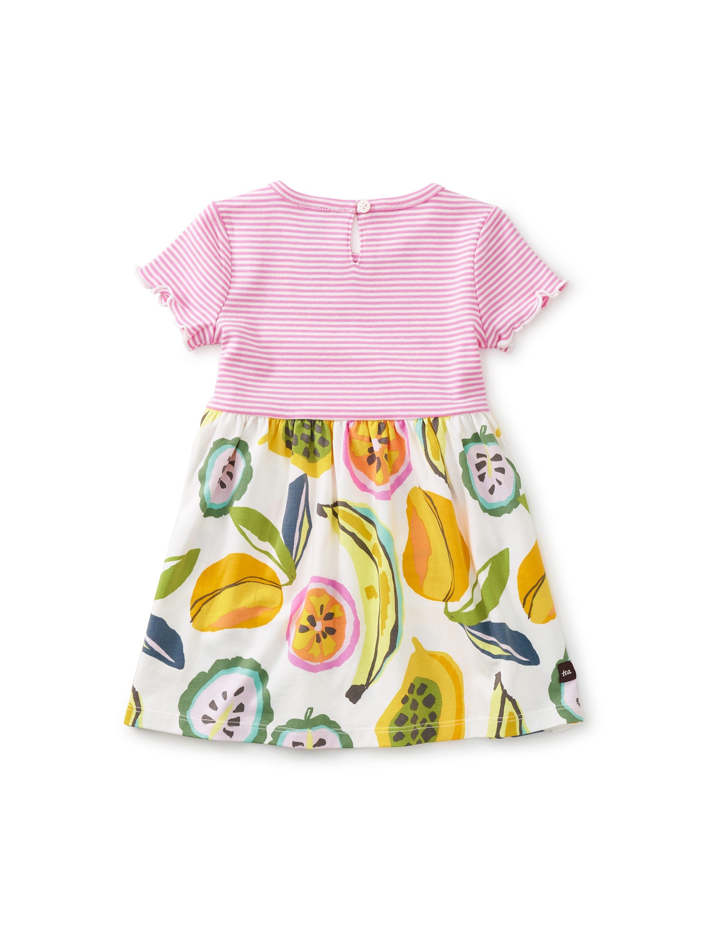 Tropical Fruit Empire Baby Dress