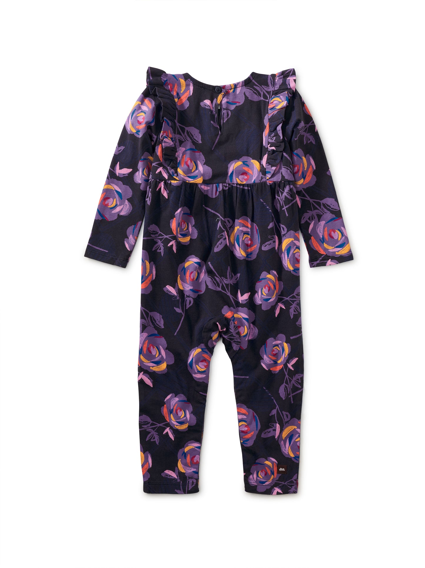Hanetsuki Camellia Ruffle Baby Romper