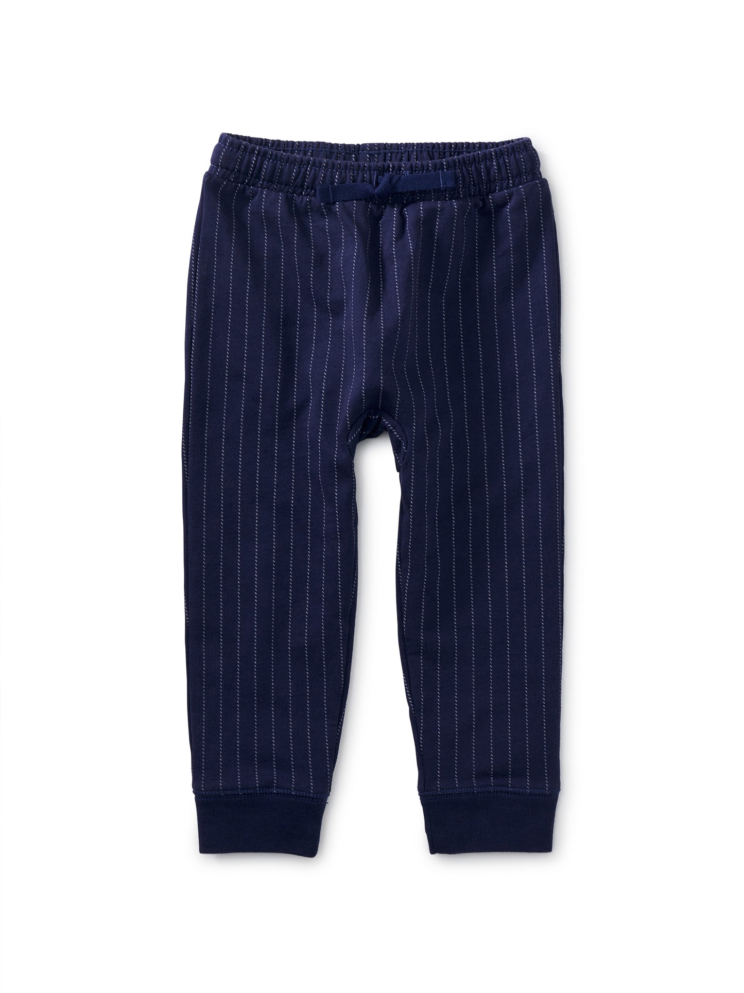 Blue Ticking Stripe Good Sport Pocket Baby Joggers