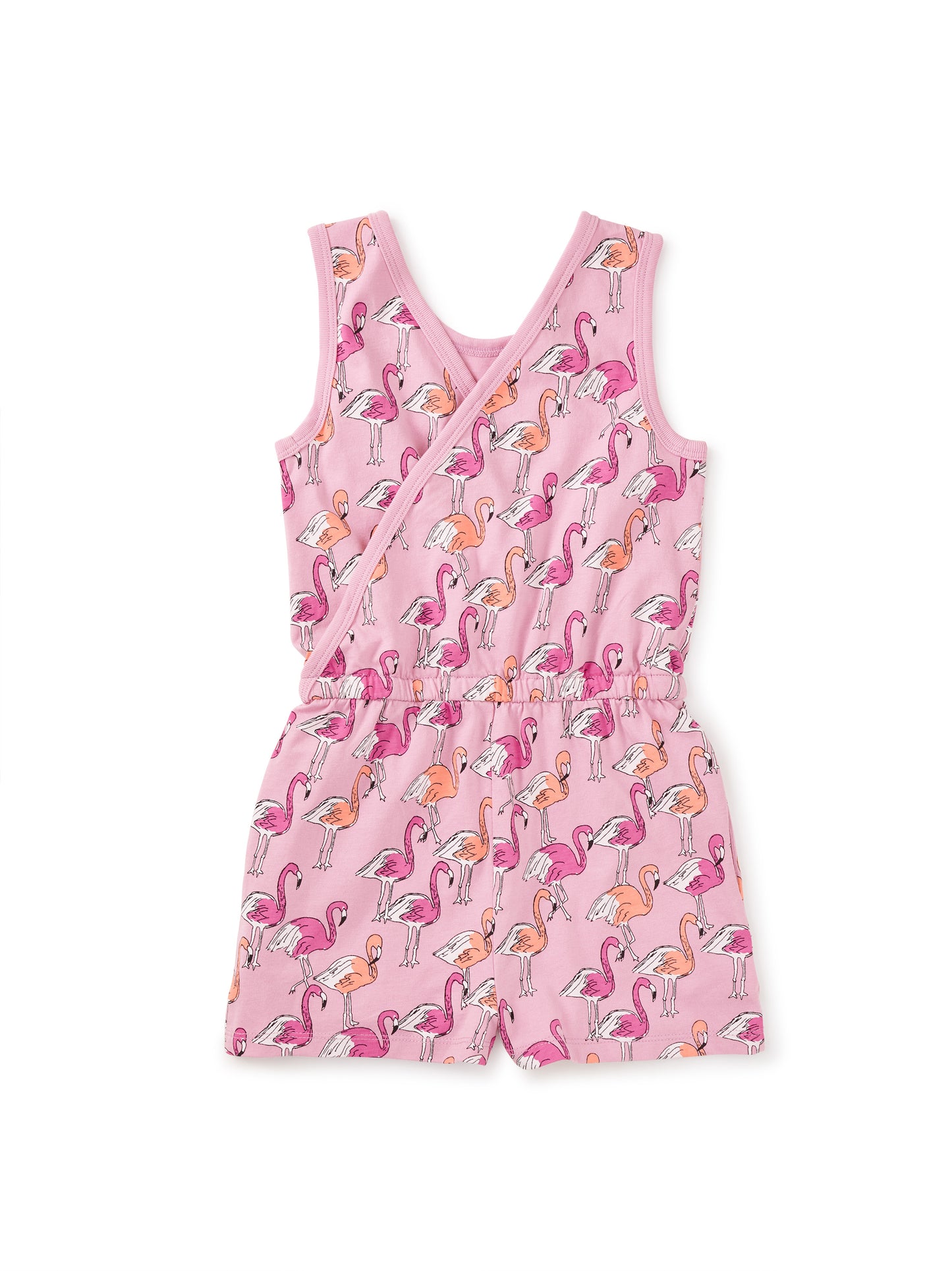 Flamencos de Yucatan Reversible Wrap Romper