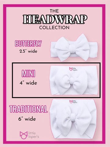 Bubblegum Headwrap - Mini Messy