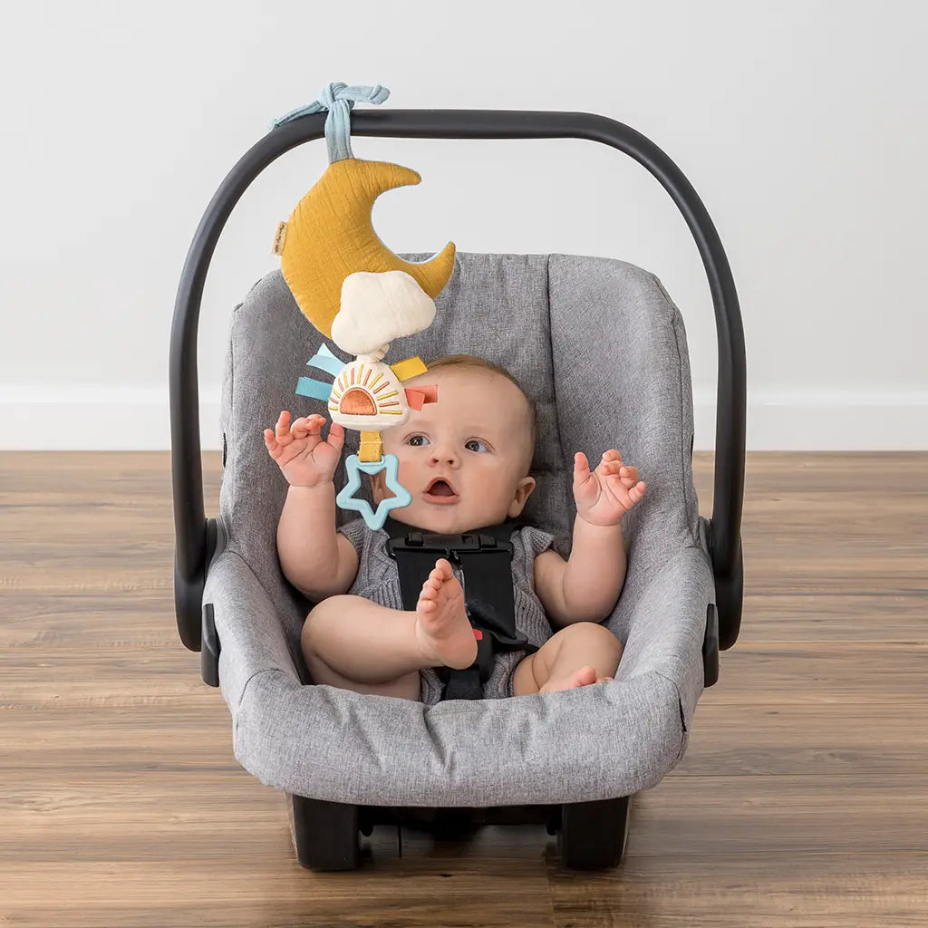 Bitzy Notes Plush Musical Pull-Down Toy