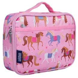 Wildkin Lunch Box - Pink Horses