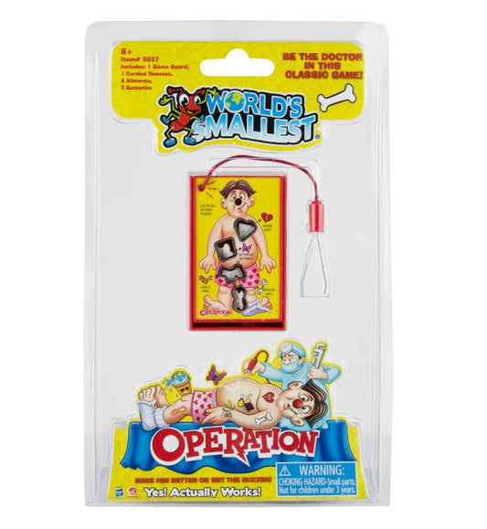 World's Smallest Operation Game