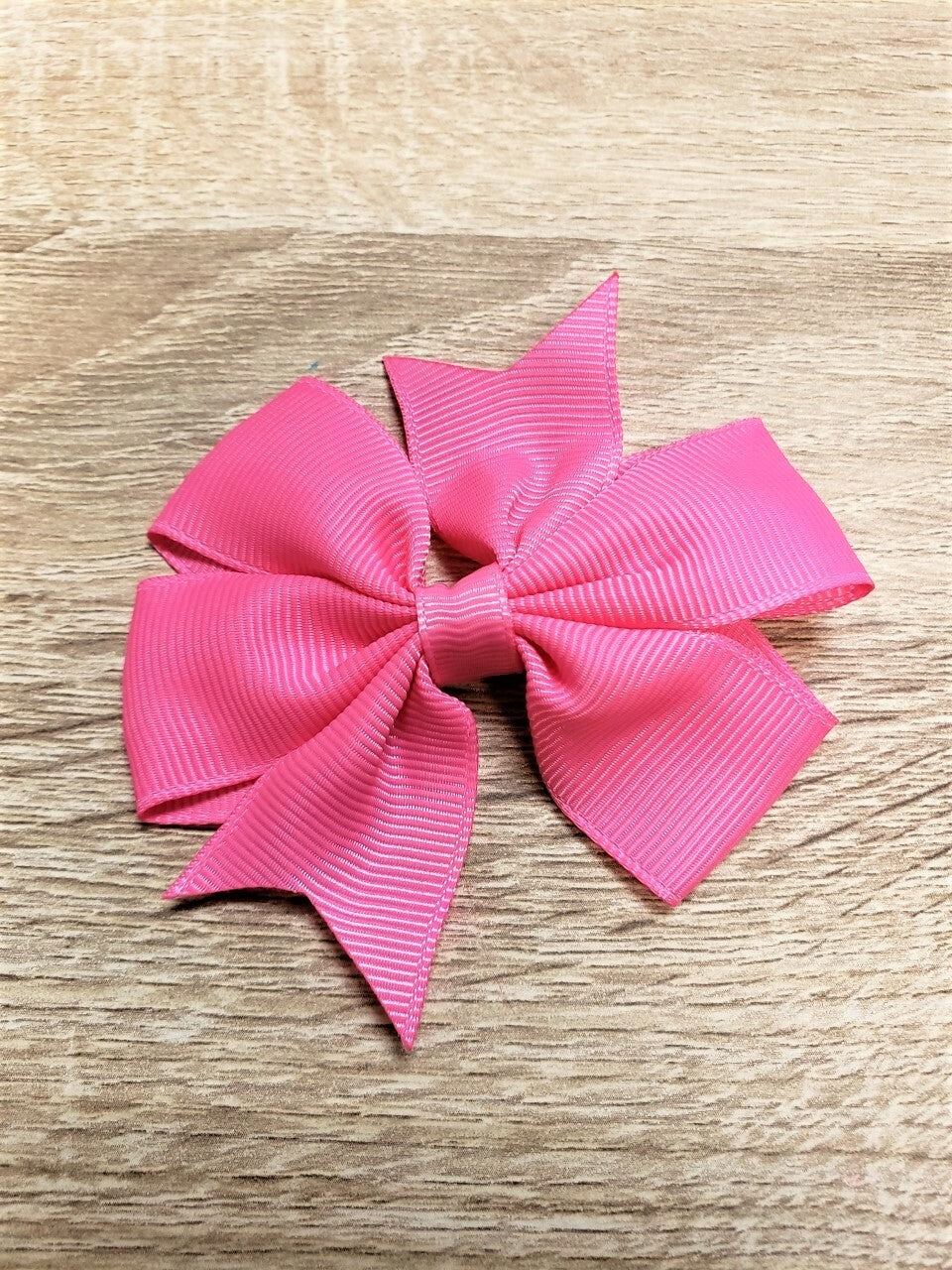 Solid Colored Pinwheel Hair Bows