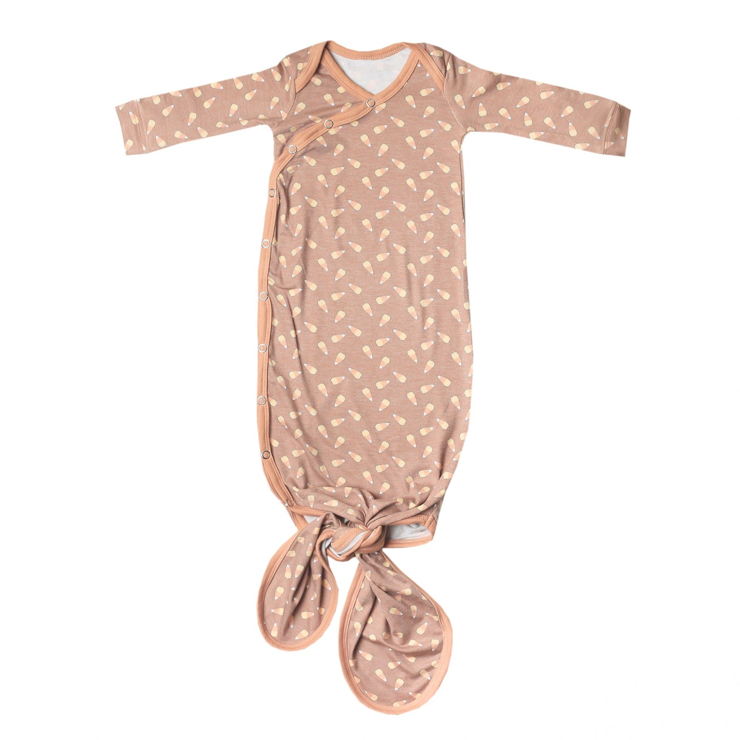 Copper Pearl Knotted Gown - Treat