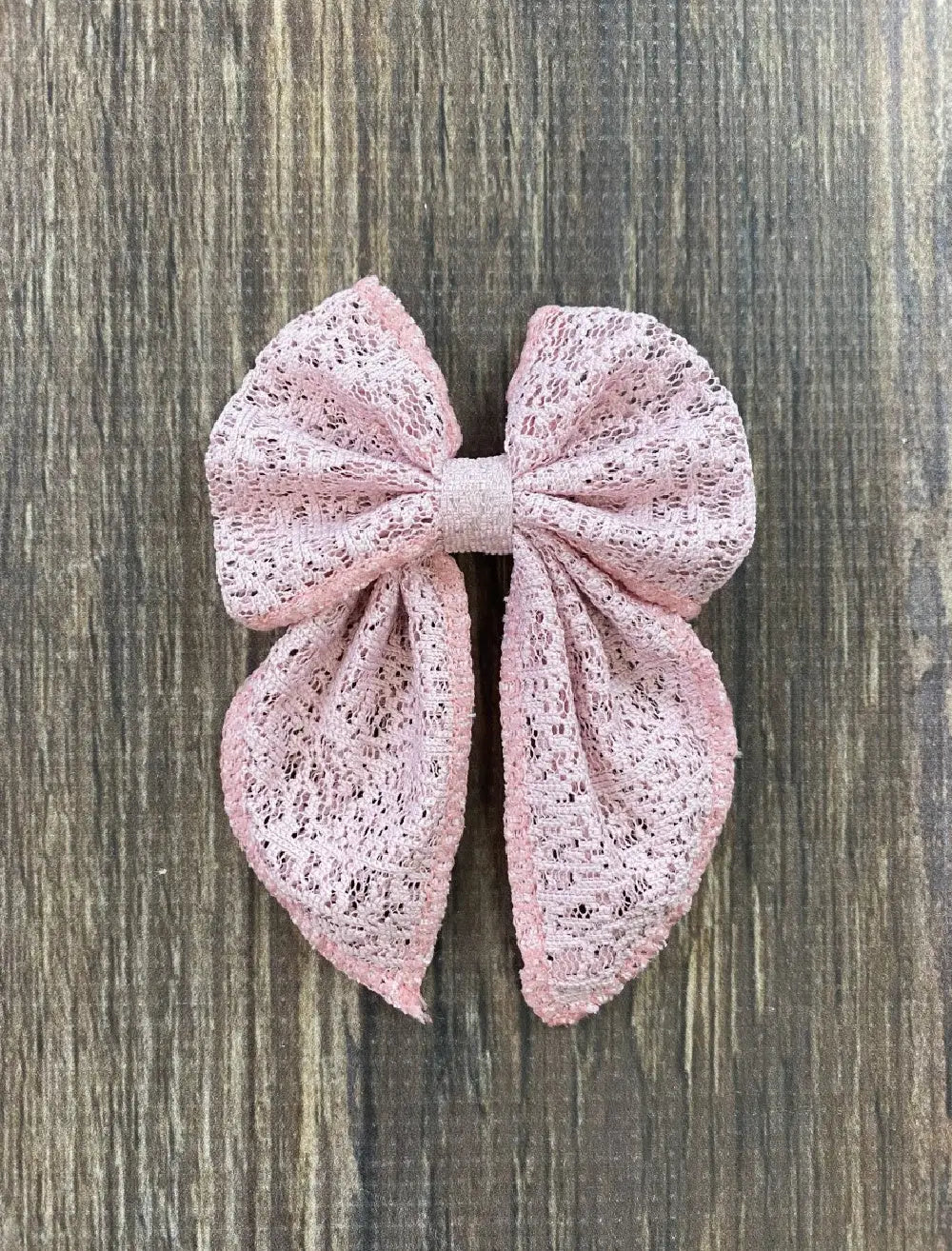 Eyelet Lace Hair Bow